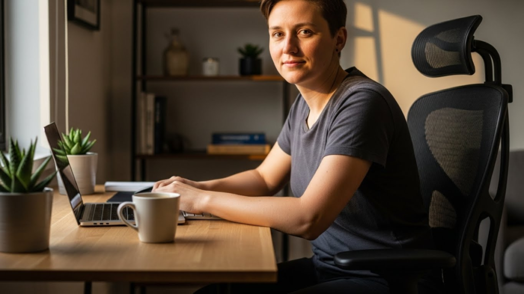 cadeira ergonomica home office
