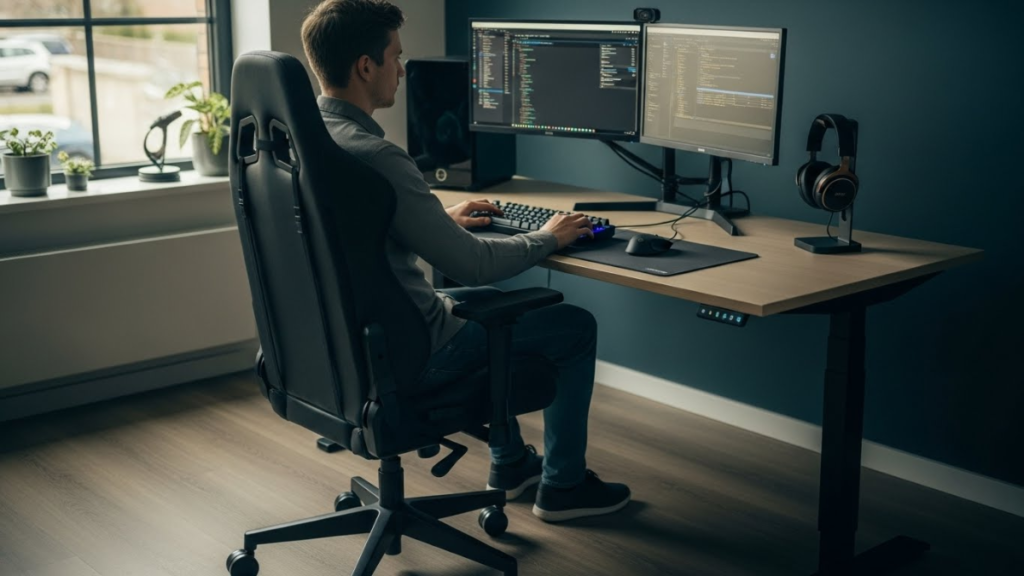 cadeira gamer trabalho produtividade