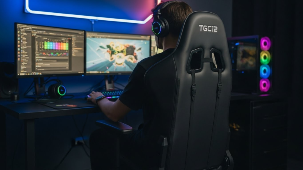 cadeira gamer ergonômica