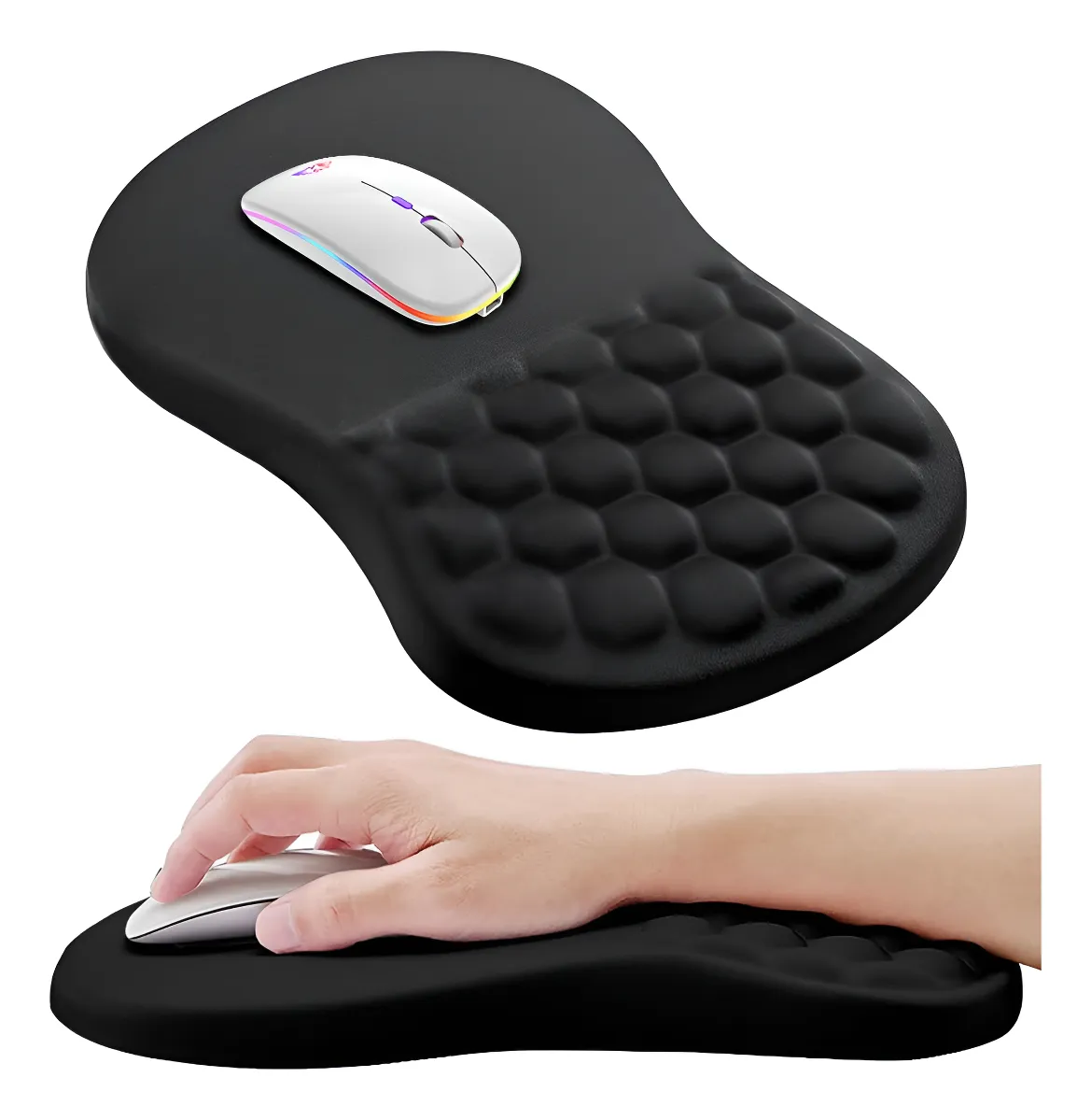 Apoio de pulso (espuma/memória)