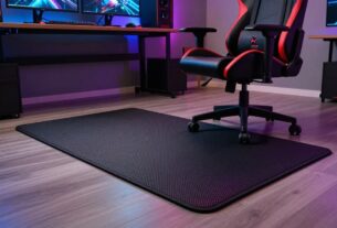 Cadeira Gamer e Tapete Antifadiga