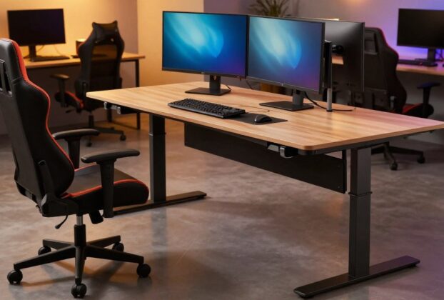 Mesa Gamer Ergonômica