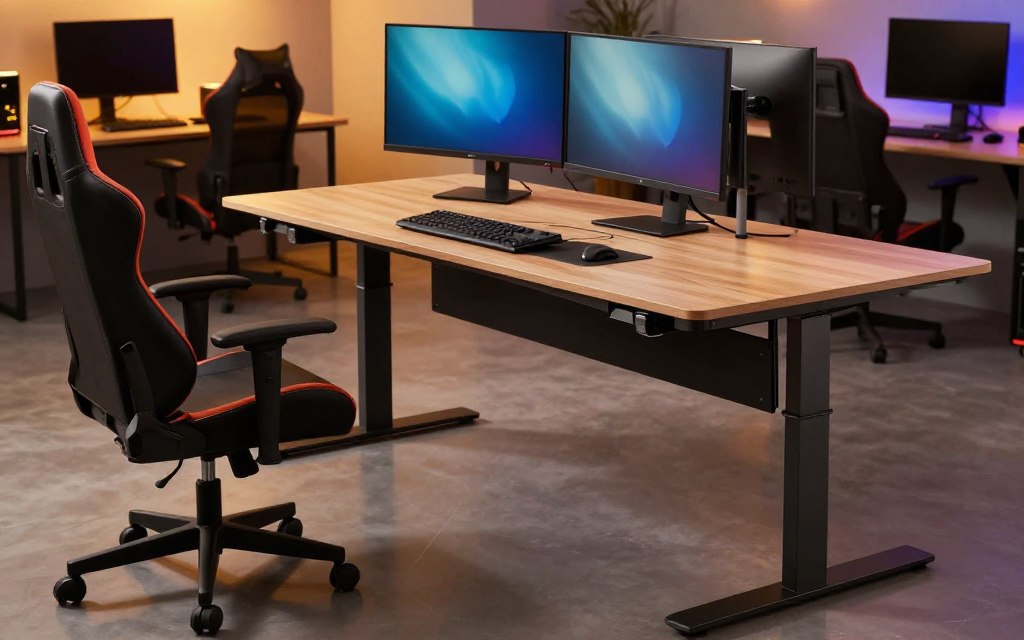 Mesa Gamer Ergonômica