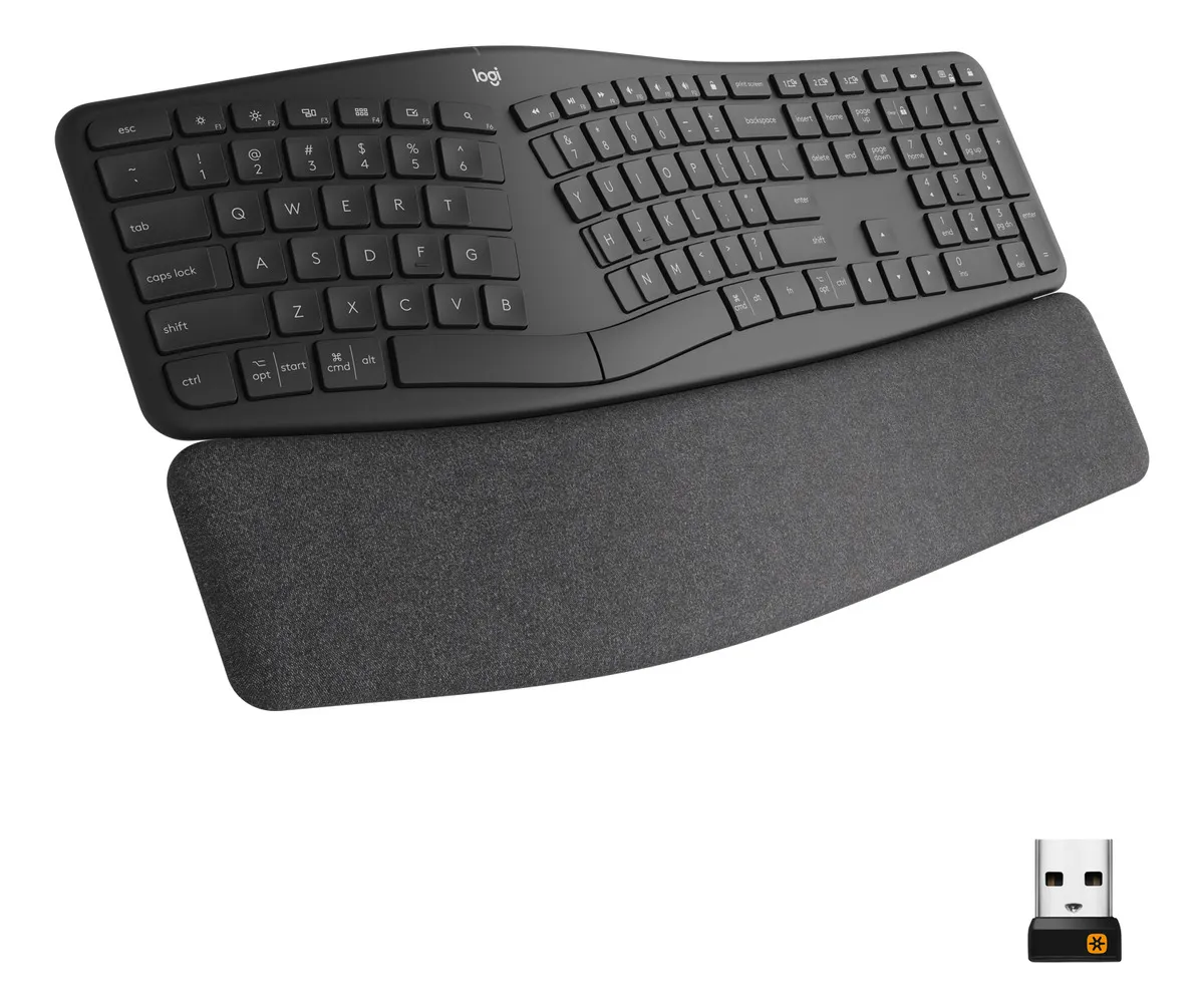 Teclado ergonômico dividido