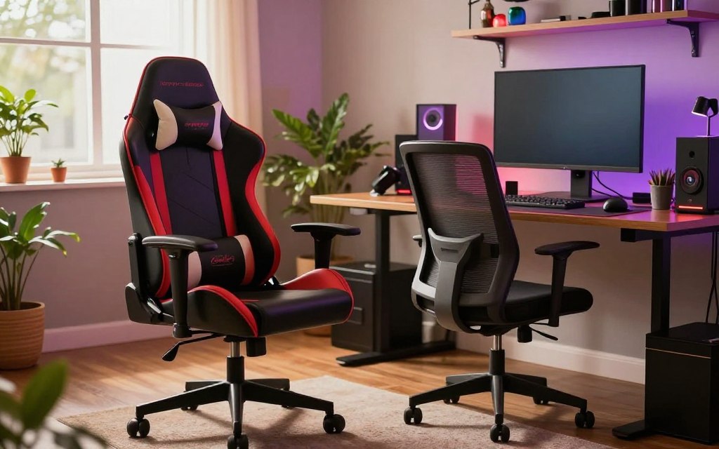 cadeira gamer vs ergonômica cadeira gamer vs ergonômica