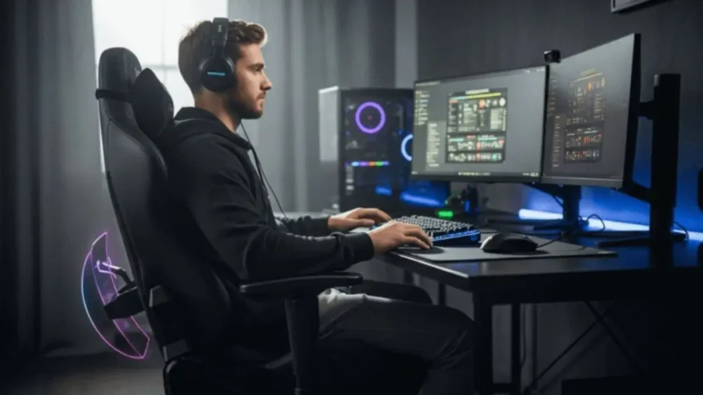 Cadeira Gamer Pichau Nova Signature: O Custo-Benefício é Realmente Bom? 3 cadeira pichau nova signature confortável tecido