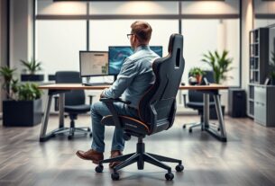 Ajustar Cadeira Gamer Ergonômica