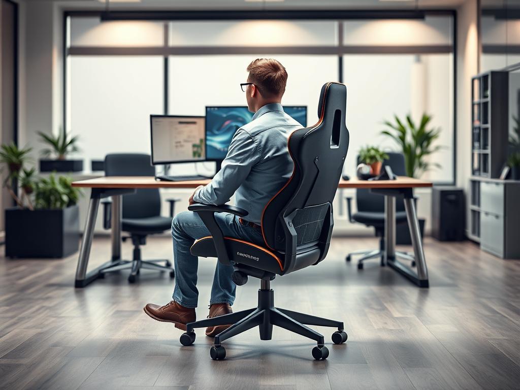 Ajustar Cadeira Gamer Ergonômica