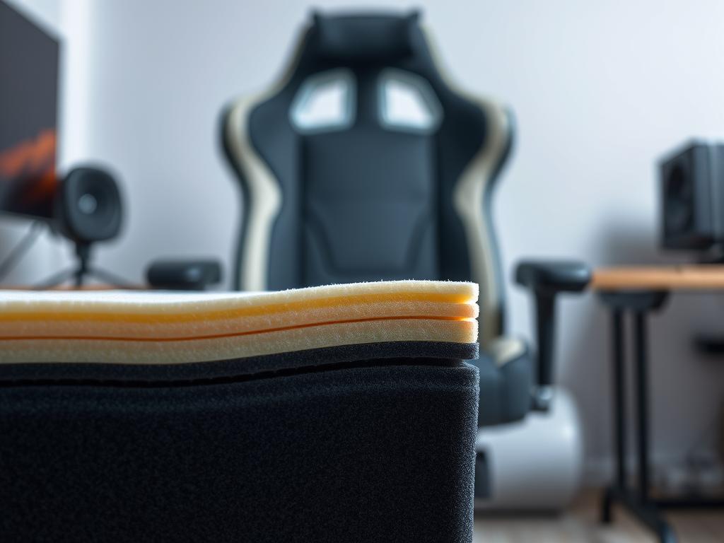 Cadeira Gamer Ergonômica Densidade da Espuma