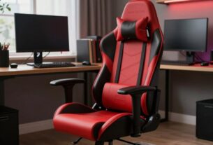 Cadeira Gamer Ergonômica para Estudantes