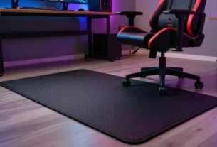 Cadeira Gamer e Tapete Antifadiga