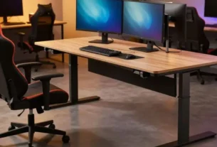 Mesa Gamer Ergonômica