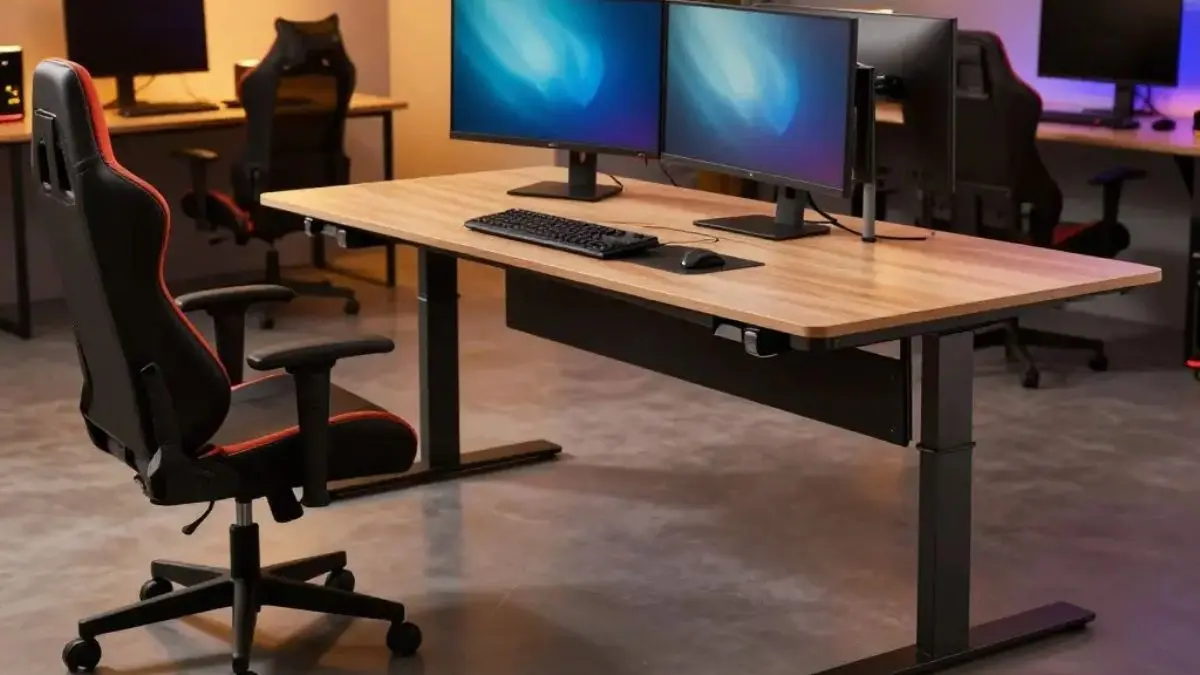 Mesa Gamer Ergonômica: Como Escolher a Ideal para Sua Cadeira de Entrada 1 Mesa Gamer Ergonômica