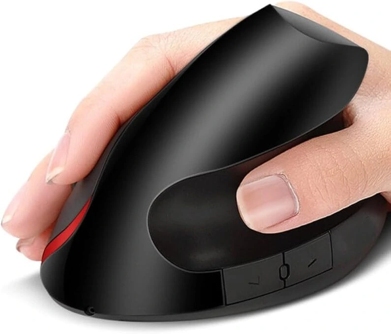 Ergonomia para Braços e Cotovelos: Evite Dores e Melhore o Controle 5 Mouse vertical escritorio
