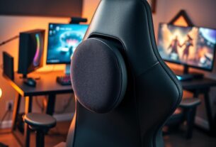Suporte Lombar Cadeira Gamer Ergonômica