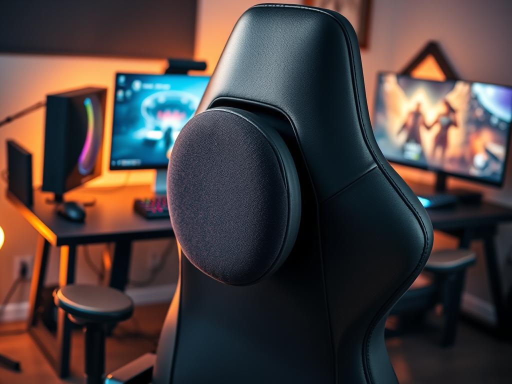 Suporte Lombar Cadeira Gamer Ergonômica