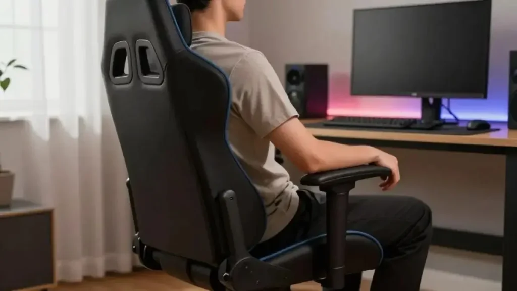 medidas assento apoio lombar ajustavel gamer