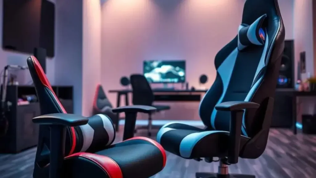 cadeira gamer confortável para home office