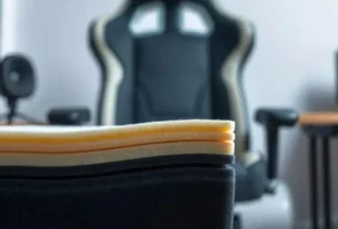 Cadeira Gamer Ergonômica Densidade da Espuma