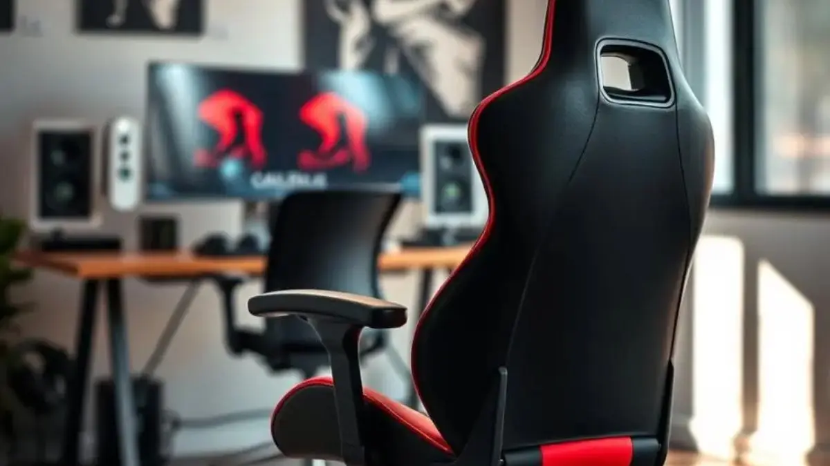 Cadeira Gamer Ergonômica e Postura