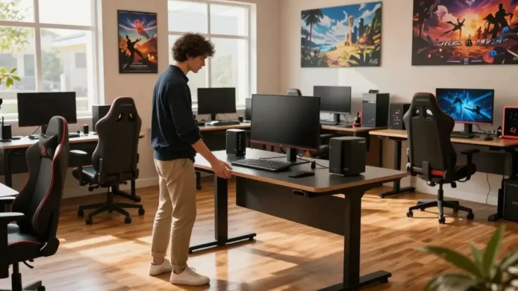 testar mesa antes de comprar dimensoes mesa gamer ergonomica