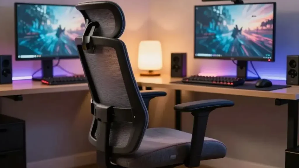 cadeira ergonômica setup ergonomico para streaming