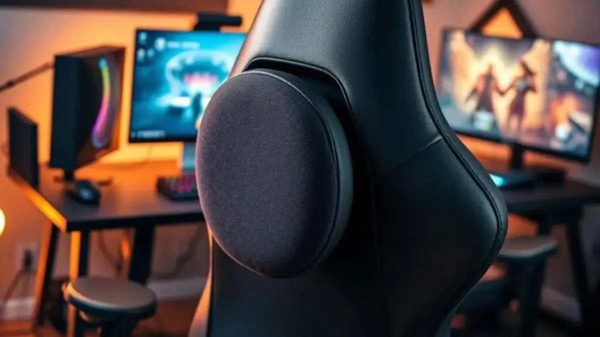 Suporte Lombar Cadeira Gamer Ergonômica