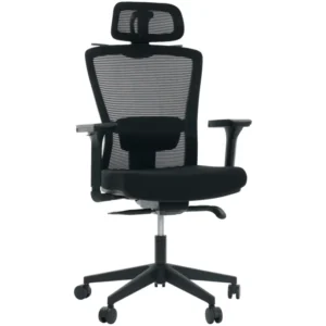 Cadeira Comfy New Stance Ultra Tela Mesh Preta para Escritório e Home Office, Versão Premium