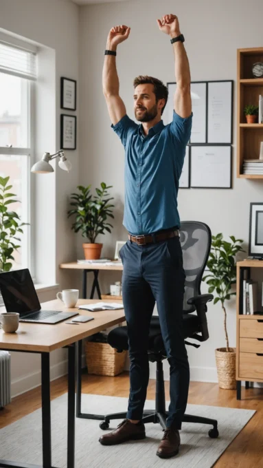 Ergonomia para Setup Home Office: pausas e alongamentos para ter mais produtividade