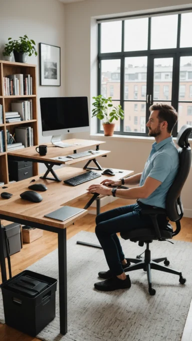 Ergonomia para Setup Home Office: altura certa da mesa para trabalhar melhor