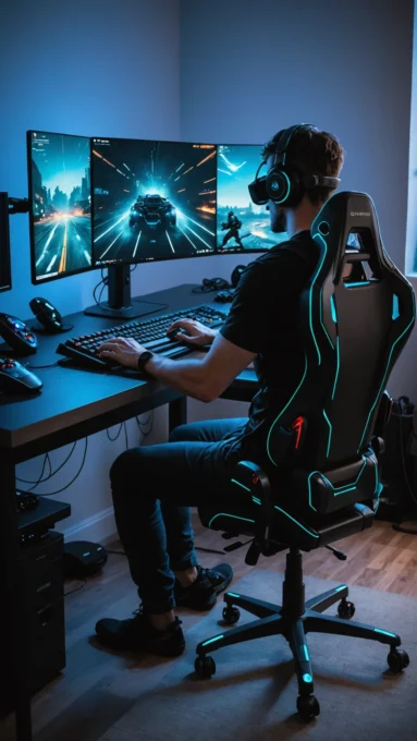 Dicas de Ergonomia para Prevenir Dores no Setup Gamer