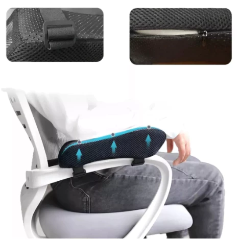 Cadeira Gamer e Tapete Antifadiga: Conforto Extra para Quem Joga em Pé 9 apoio braco