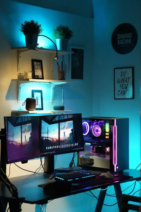 Setup gamer sem dor