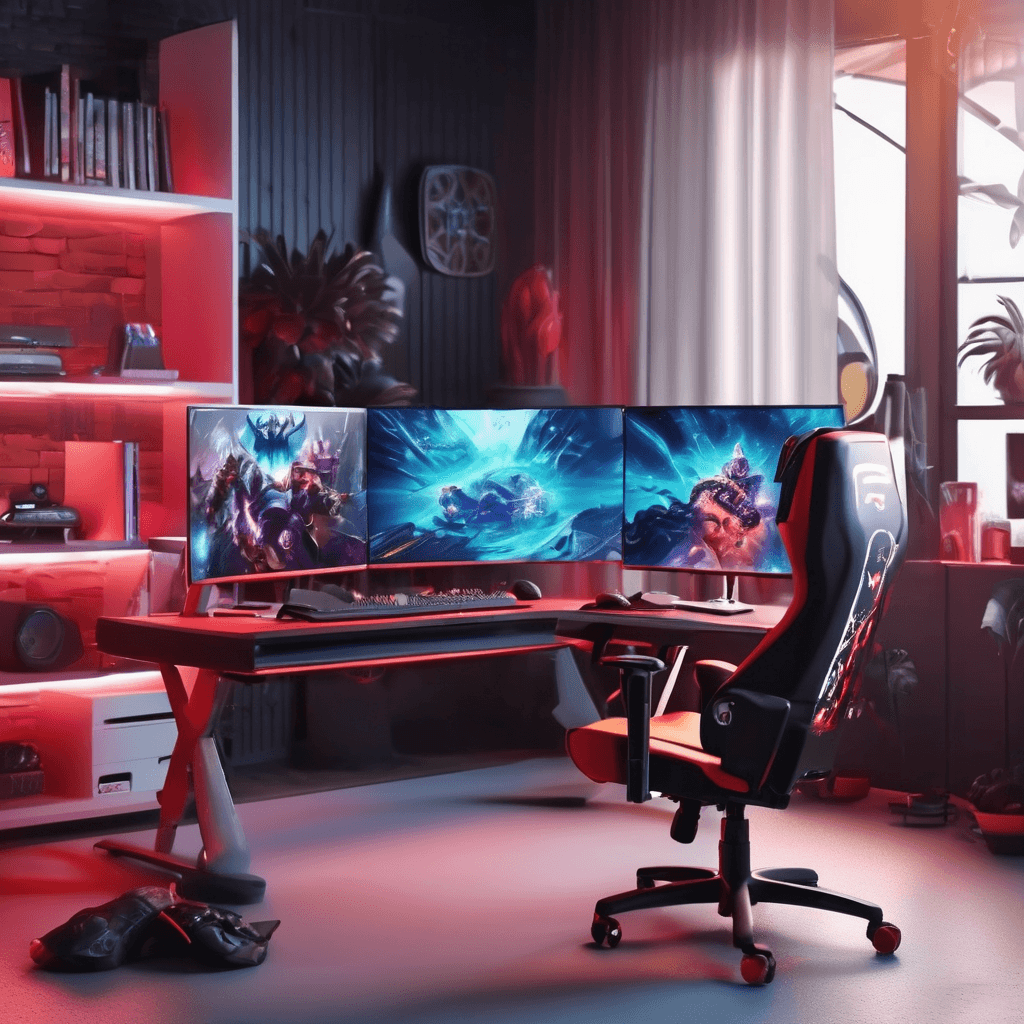 Mesa Gamer Ergonômica: Como Escolher a Ideal para Sua Cadeira de Entrada