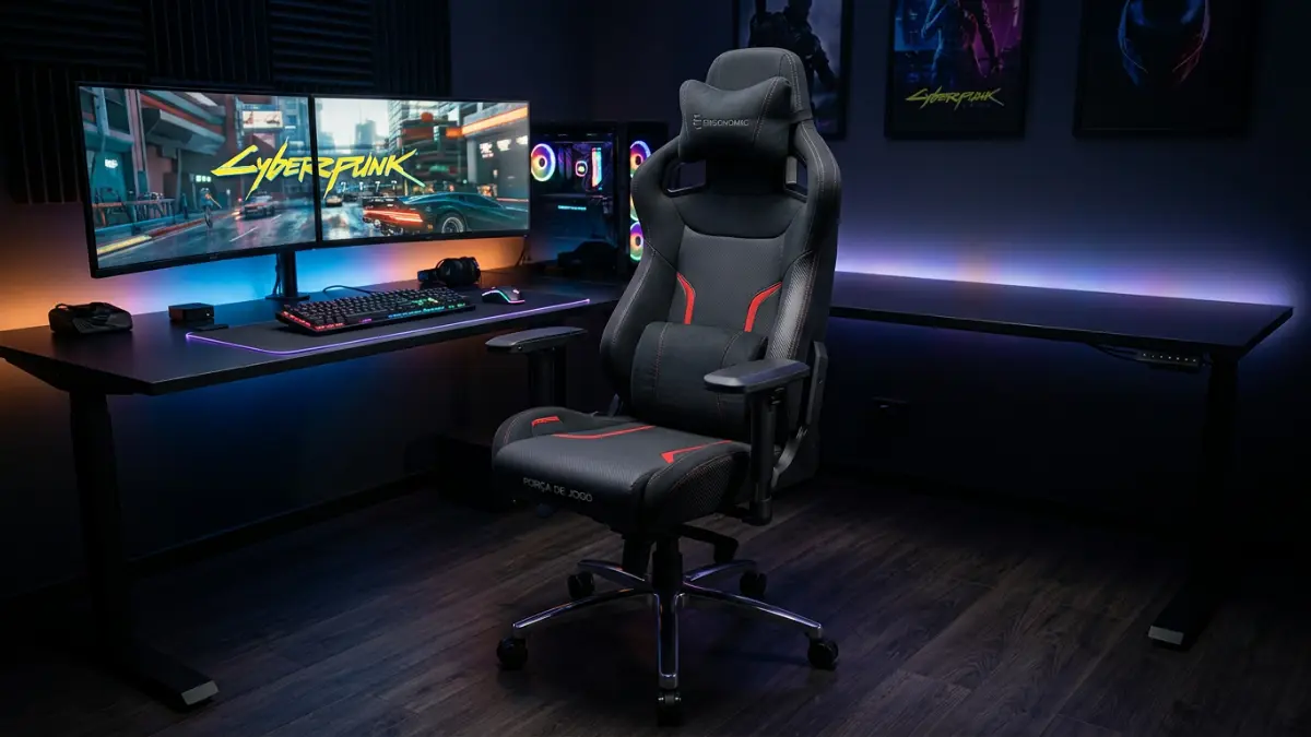 Cadeira Gamer Ergonômica: Critérios Essenciais para Escolher 1 Critérios Cadeira Gamer Ergonômica