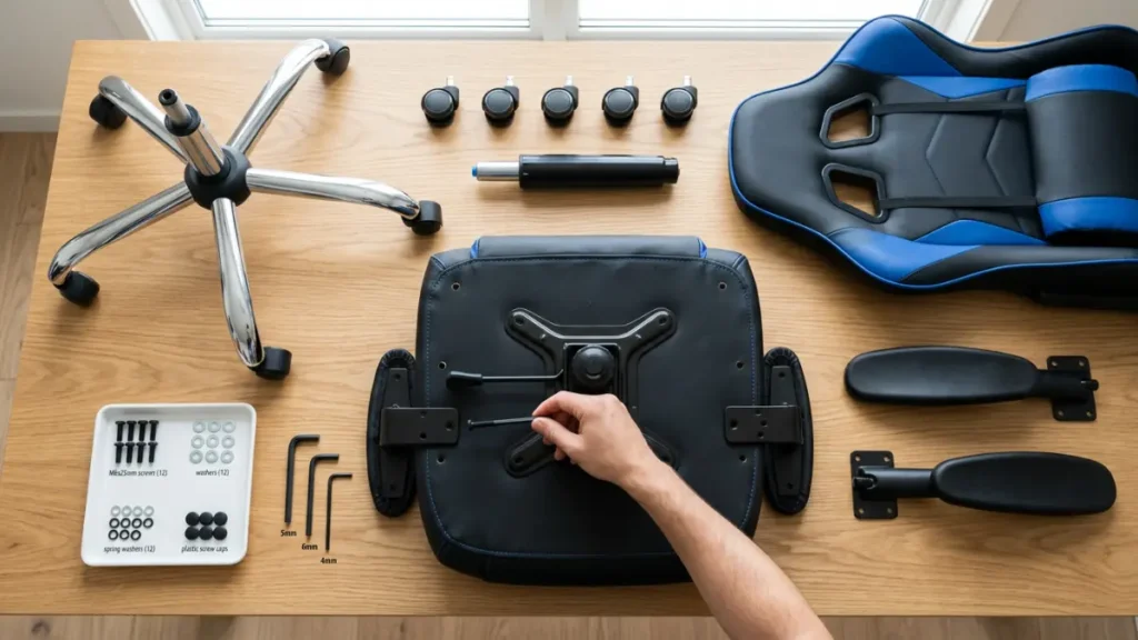Montar Cadeira Gamer Ergonômica: Tutorial Passo a Passo Detalhado 2 Sinais de que a Montagem Foi Bem Feita