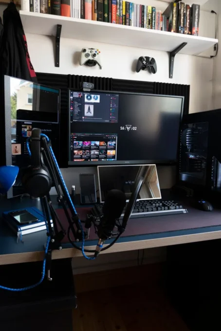 Organize seu setup gamer simples com estilo