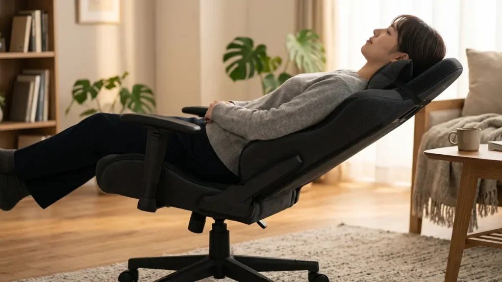 Cadeira Gamer Ergonômica com Melhor Encosto: Como escolher bem 3 Apoio cervical útil precisa trabalhar com a postura