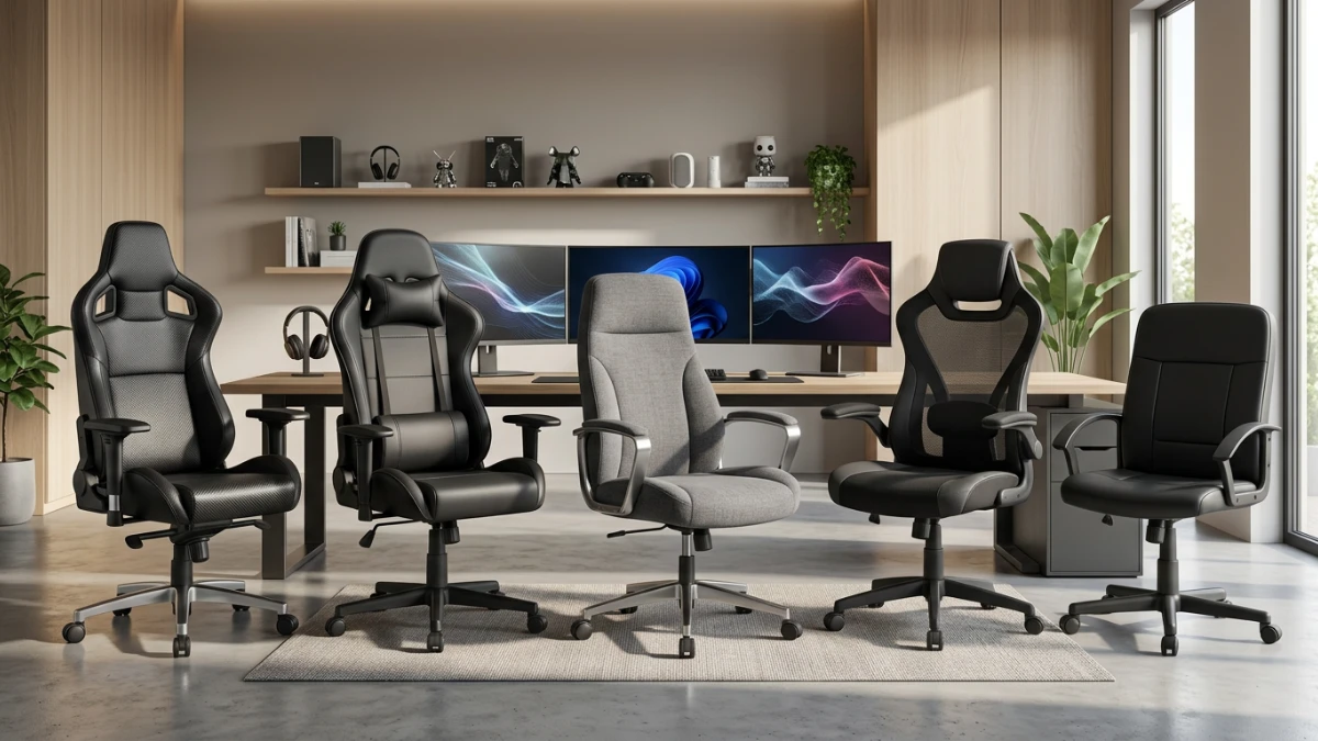 Cadeira Gamer Ergonômica Essencial