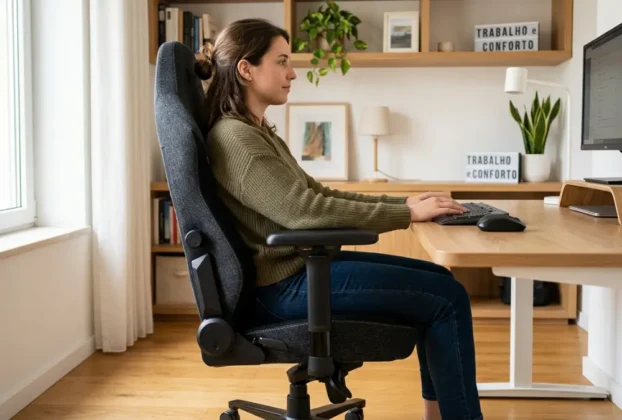 Cadeira Gamer Ergonômica com Melhor Assento