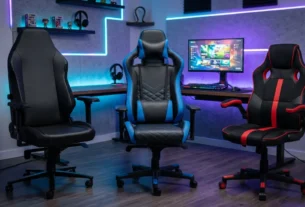 Cadeira Gamer Ergonômica com Suporte Lombar