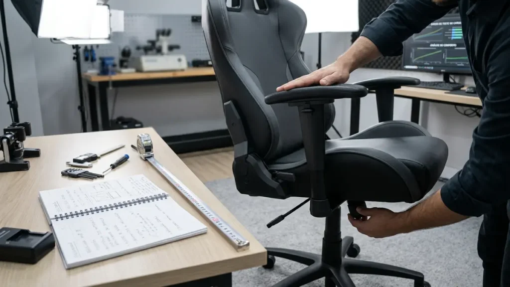 Cadeira Gamer Ergonômica ThunderX3 TGC12 vs Concorrentes: Guia técnico de especialista para comprar certo 4 Checklist Técnico