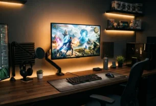 Iluminação Ergonômica Setup Gamer