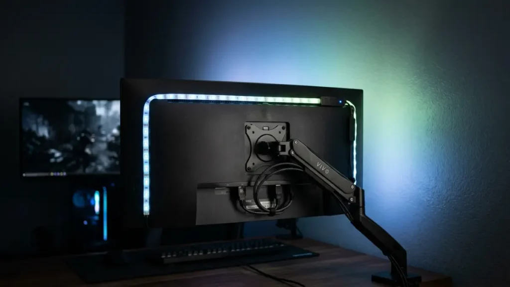 Iluminação RGB com Função Ergonômica
