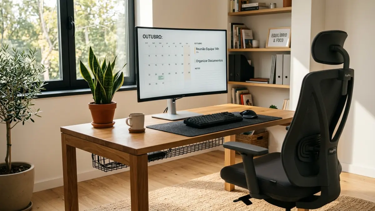 Organização Setup Ergonômico