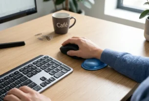 apoio de pulso para mouse