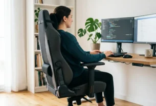 cadeira gamer ergonômica com melhor encosto