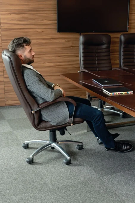 Cadeira ergonômica para longas horas com conforto total