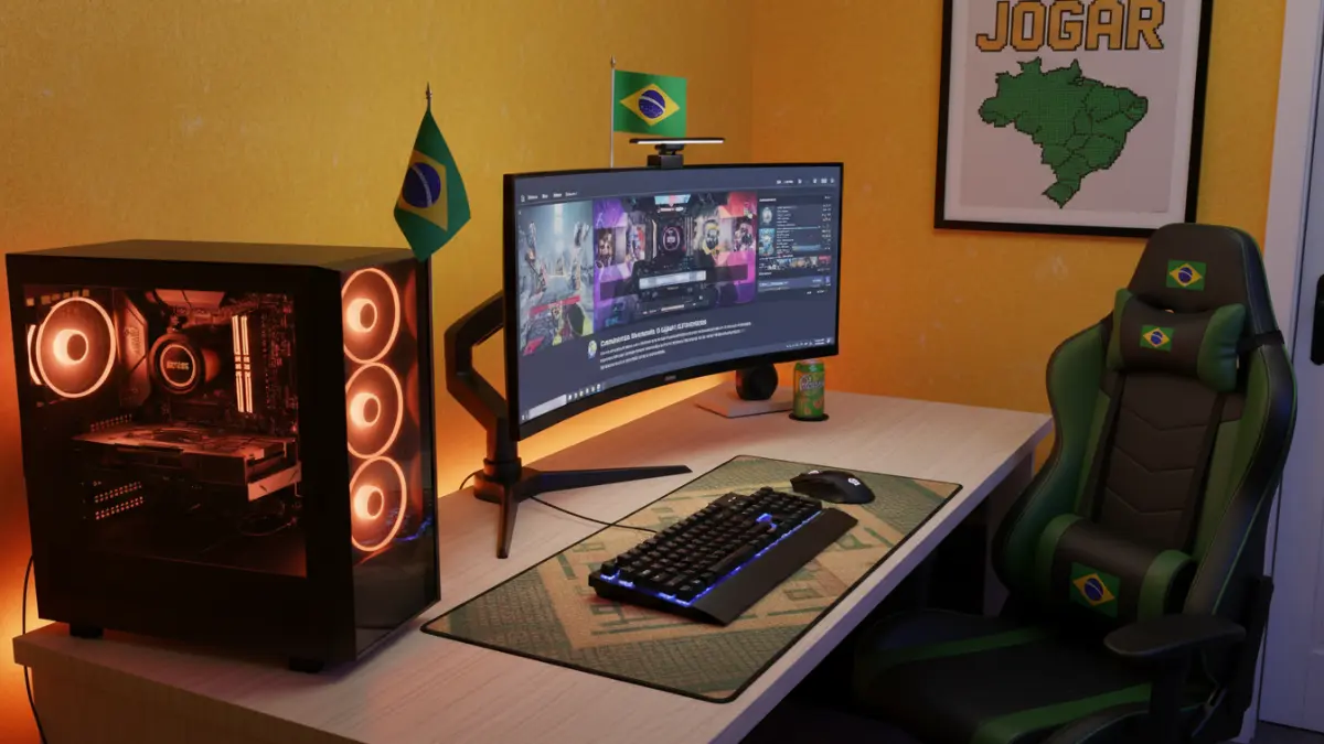 setup gamer completo barato