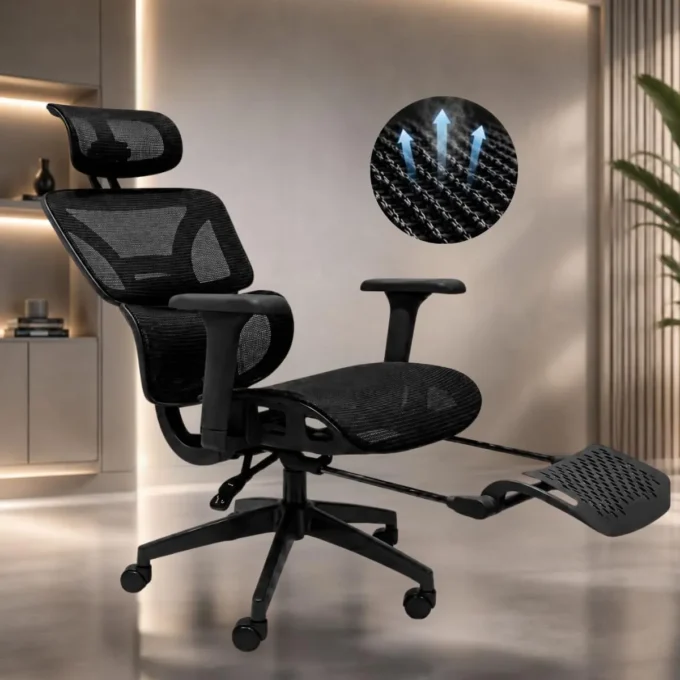 Cadeira Gamer Ergonômica com Desconto: Onde Comprar 4 Cadeira Ergonomica com Apoio para os Pes
